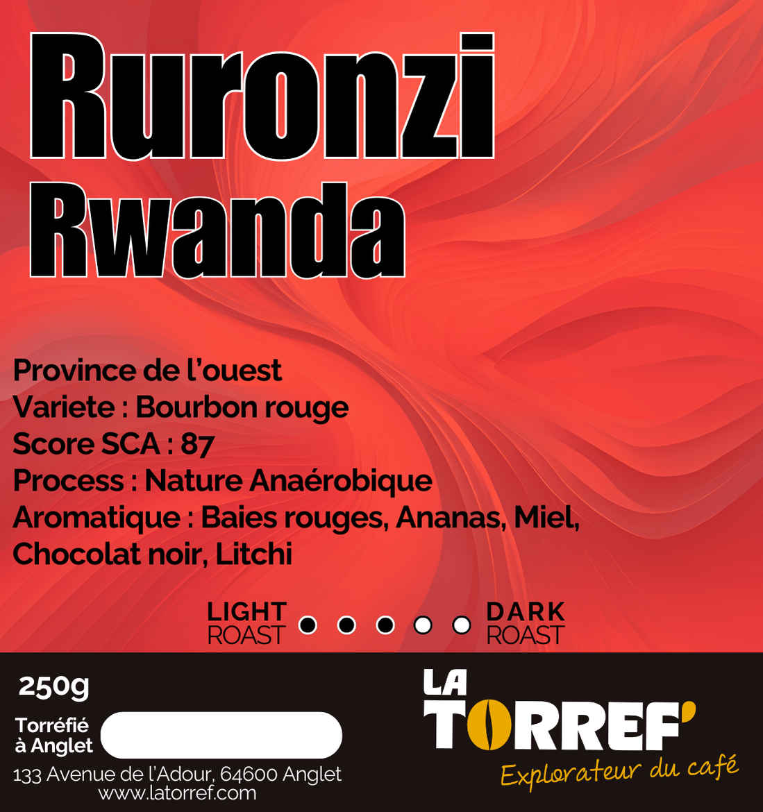 Ruronzi - Rwanda - Medium Roast
