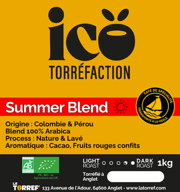 Sachet 1kg Summer Blend Colombie & Pérou — Icö Torréfaction