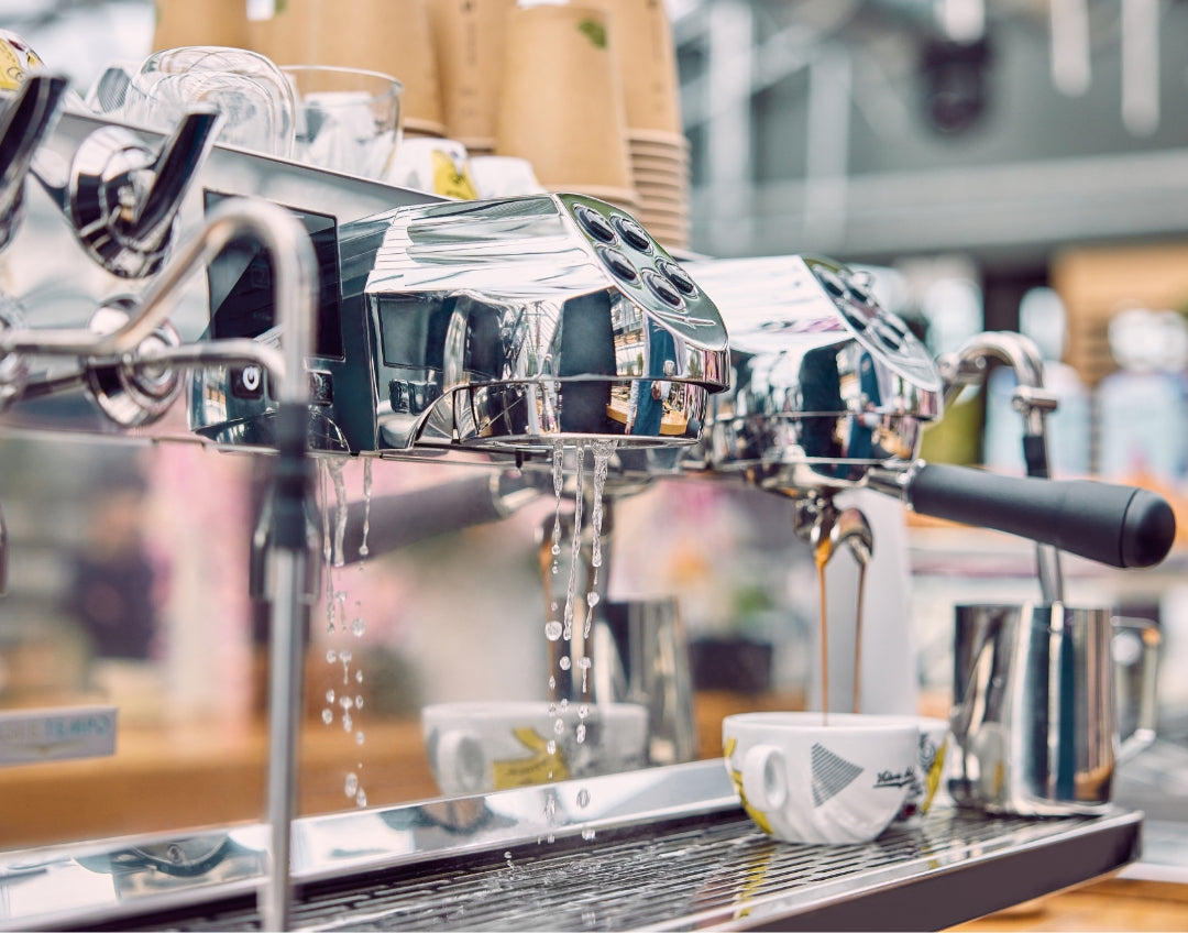 Eagle Tempo inox en situation - coffee shop