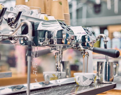 Eagle Tempo inox en situation - coffee shop