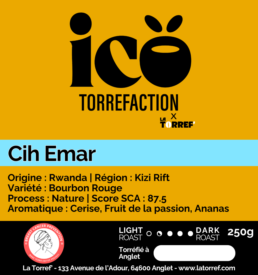 Photo of Cih Emar - Rwanda - Icö Torréfaction