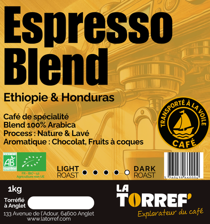 Espresso blend - Ethiopie & Honduras - Bio
