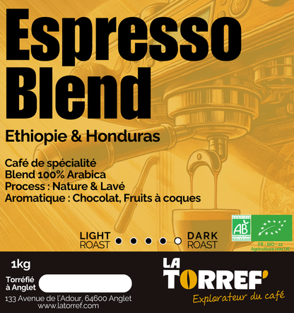Espresso blend - Ethiopie & Honduras - Bio