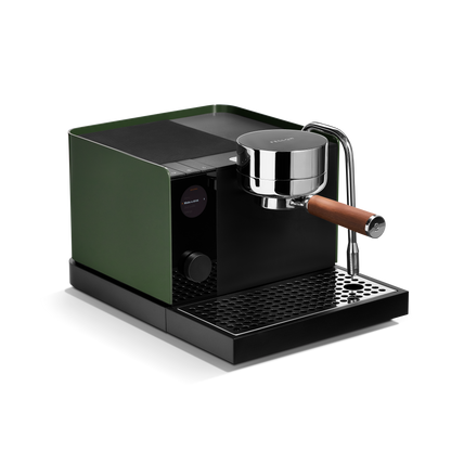 FELLOW Series 1 - Machine espresso Vert Woodland + Walnut