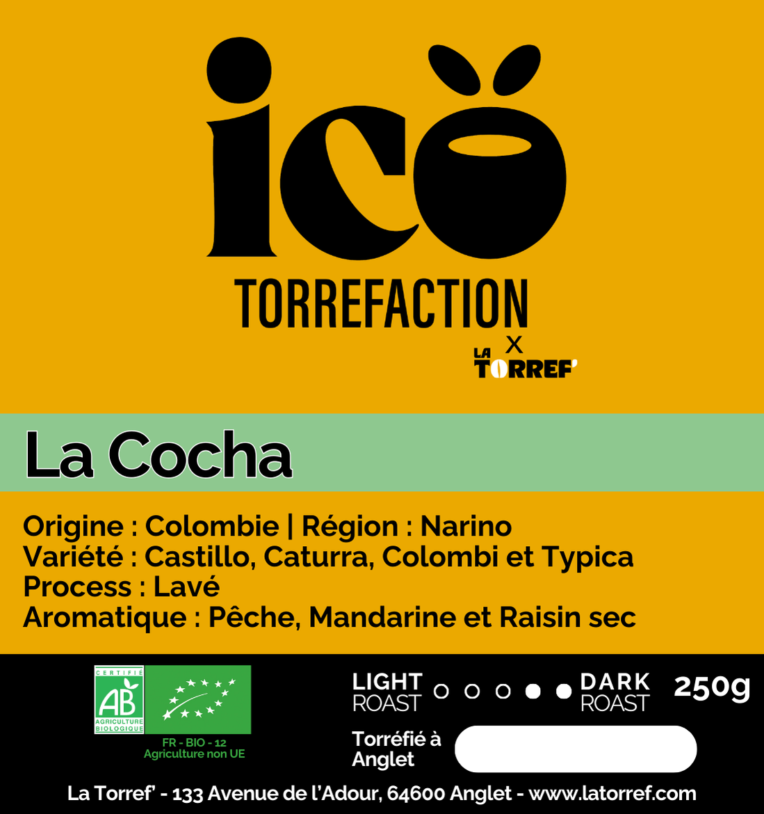 Photo of La Cocha - Colombie - Icö Torréfaction - 250g