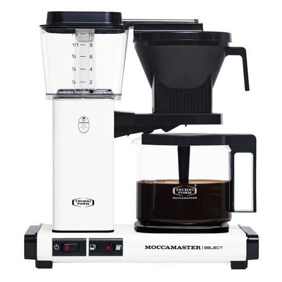 Cafetière Moccamaster KBG Select Blanc mat