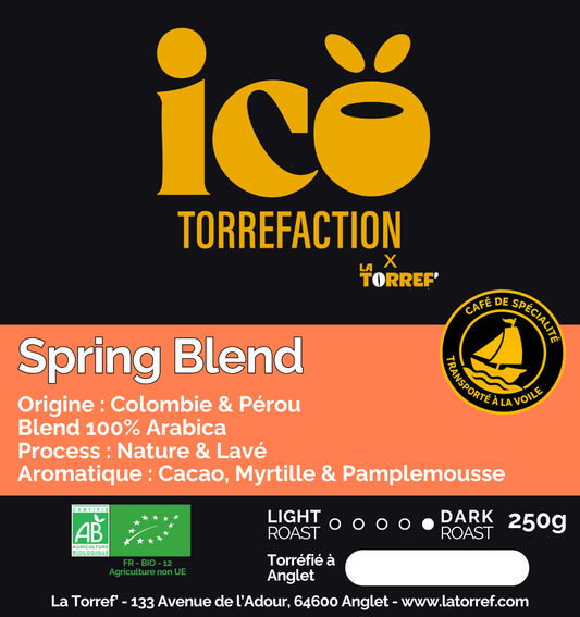 Sachet 250g Spring Blend Colombie & Pérou — Icö Torréfaction