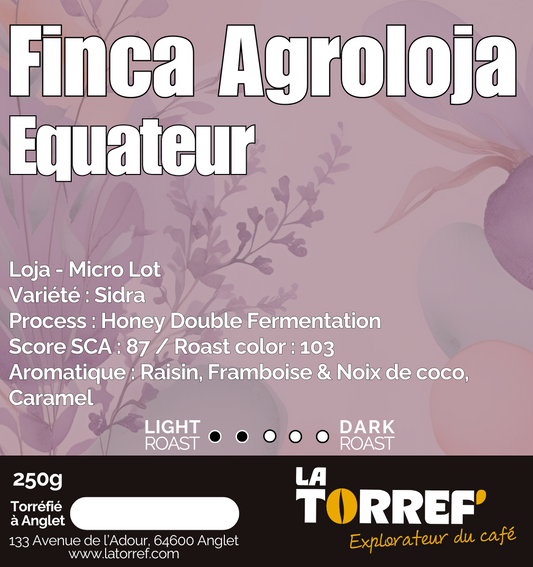 Finca Agroloja -  Equateur - Light Roast - Micro Lot
